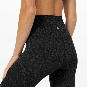 Lululemon Align Black Patterned Women's Leggings